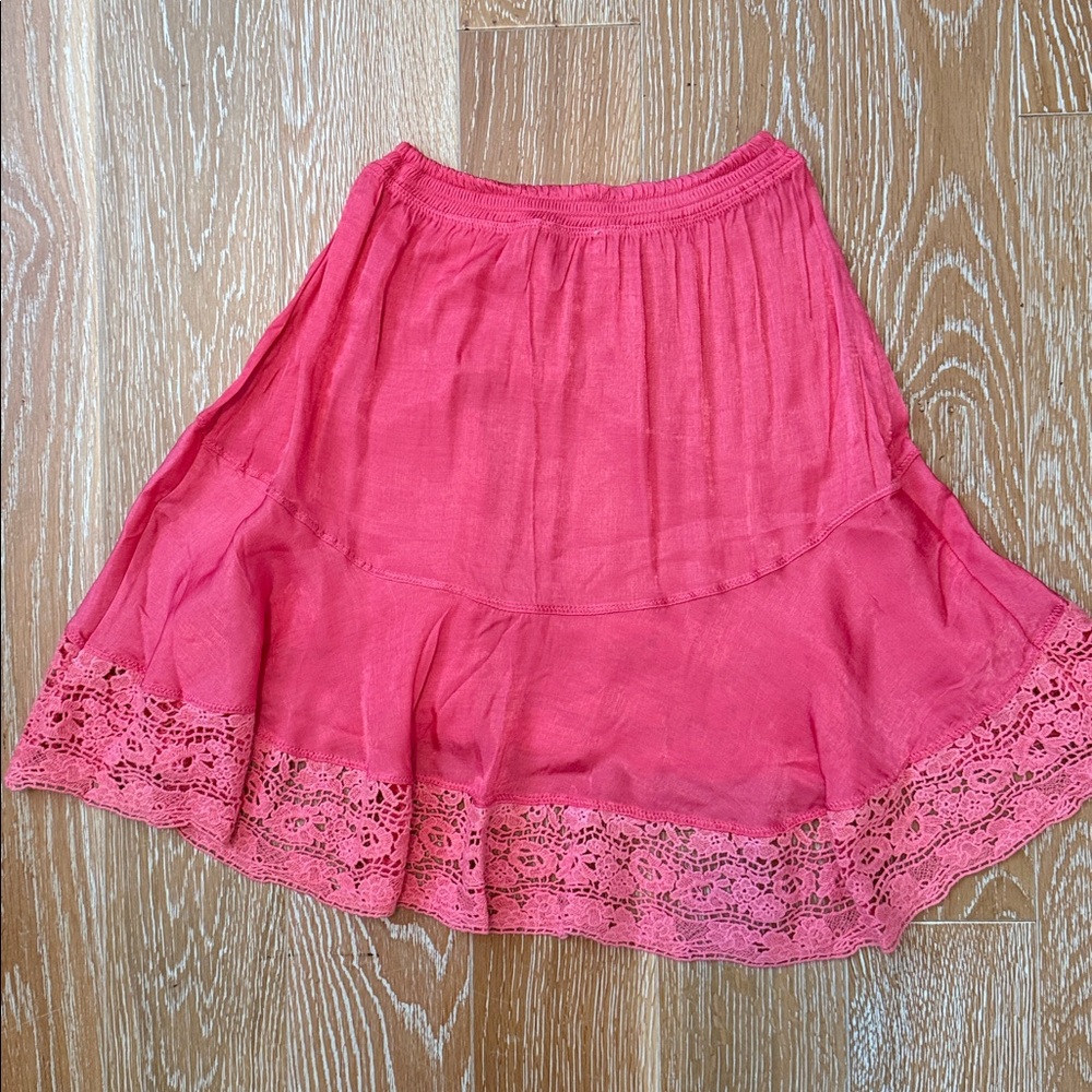 NWOT Free People Silky Skirt - Picture 2 of 3